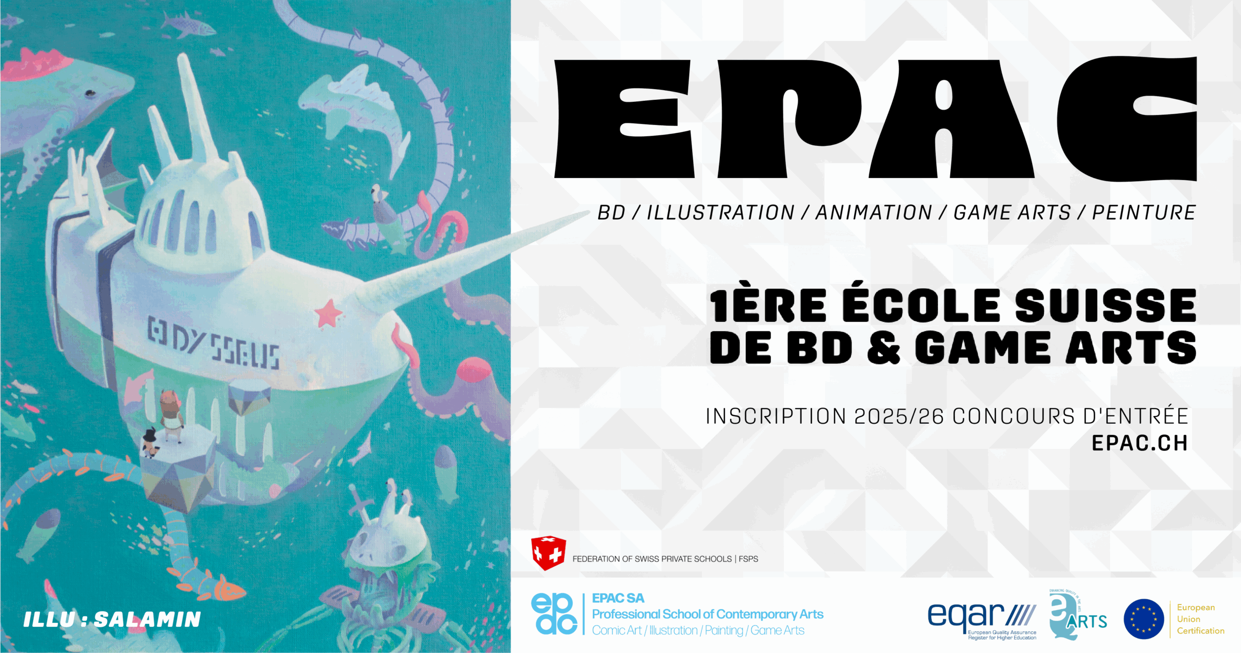 bannière année préparatoire EPAC par © Cheng Hui Chi