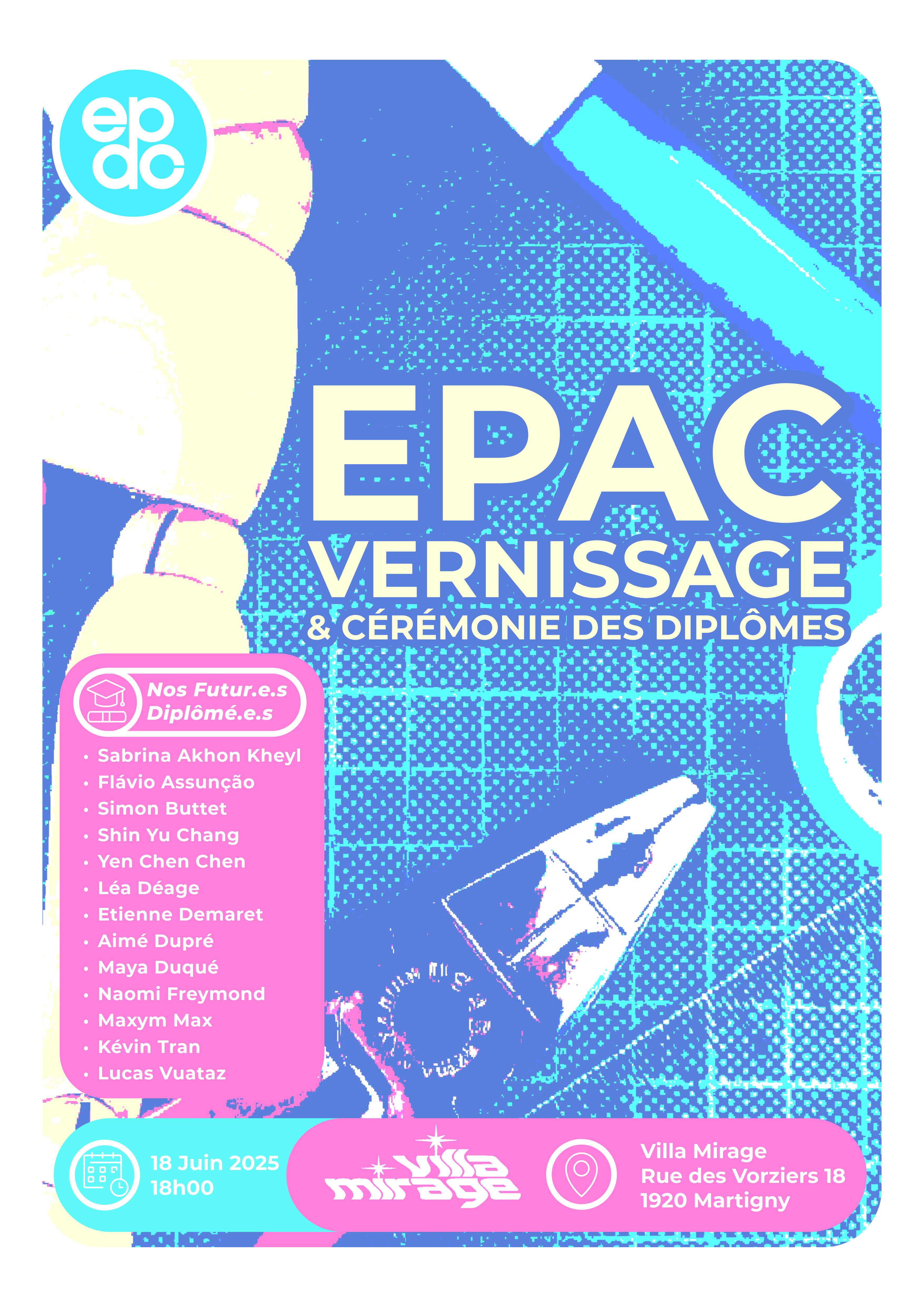 Visuel Officiel Poster Diplôme recto